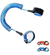 HANZE 2 Pack Anti Lost Wrist Link Child Outdoor Safety Leash with Blue and Orange for Toddlers Ba...