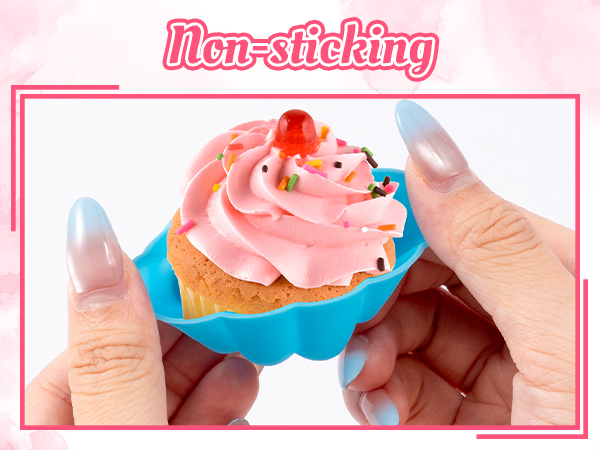 Flower Silicone Baking Cups