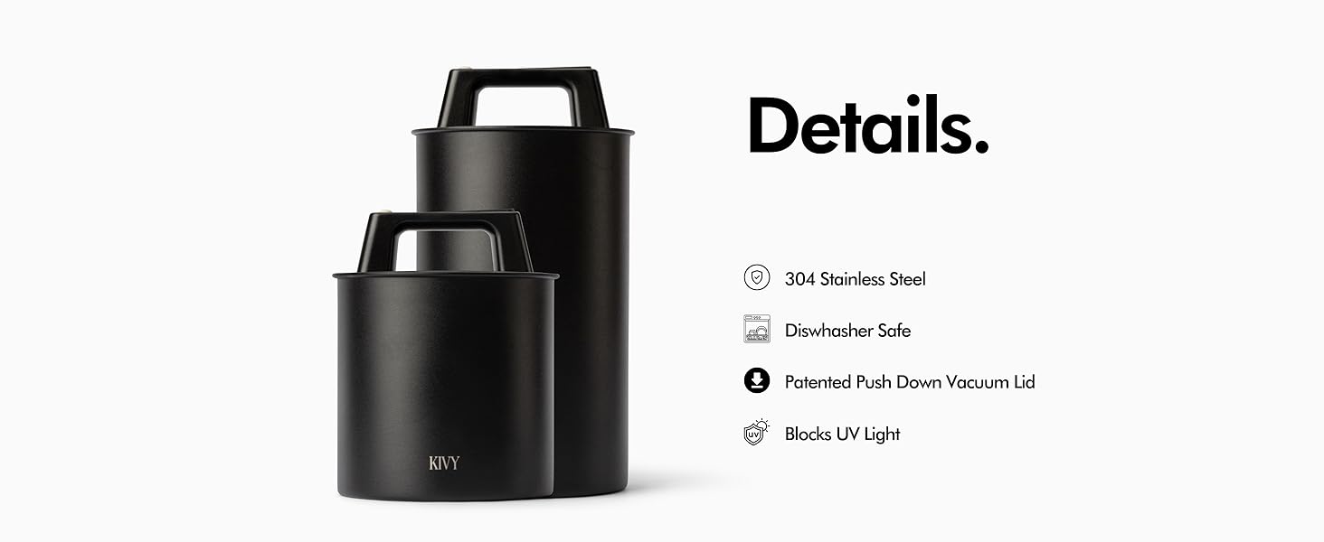 coffee canister coffee container coffee bean storage