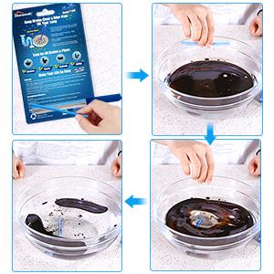 How Drain Sticks Works Drain Stix Dtainstix Drain Deodorizer for Clogs Odors