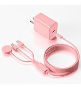 Upgraded Apple Watch Charger, 3 in 1 Multi Charging Cable 6FT, Magnetic Fast Charger, Portable Fa...