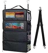 Suitcase Organizer, Carry on Closet Luggage Organizers Accessories for Travel, Foldable and Hanga...