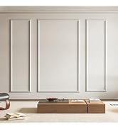 Art3d Pre-Cut Wall Molding Set of 3 pcs, Ready-to-Assemble Wainscoting Panels for Interior Wall D...