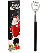 WOVTE Back Scratcher with Christmas Packaging Box, Stocking Stuffers for Men Women Adults, Christ...