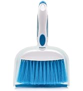 Broom Dustpan Brush Small Dust pan : Small Dustpan and Brush Set Mini Broom and Dustpan Set Whisk...