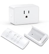 G-Homa Remote Control Outlet, Wireless Electrical Outlets Switch Plug for Household Appliances, C...