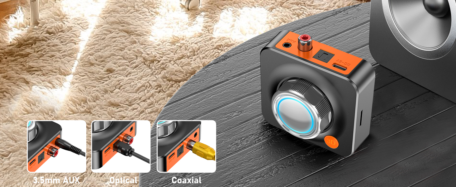 Bluetooth audio adapter Multiple Interfaces