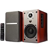 Singing Wood BT27 Active Powered Bluetooth Bookshelf Speakers with Built-in Control & Remote - St...
