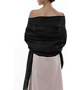 RIIQIICHY Women Shawls and Wraps for Evening Dresses Like Chiffon Silk Scarf Formal Silky Pashmin...