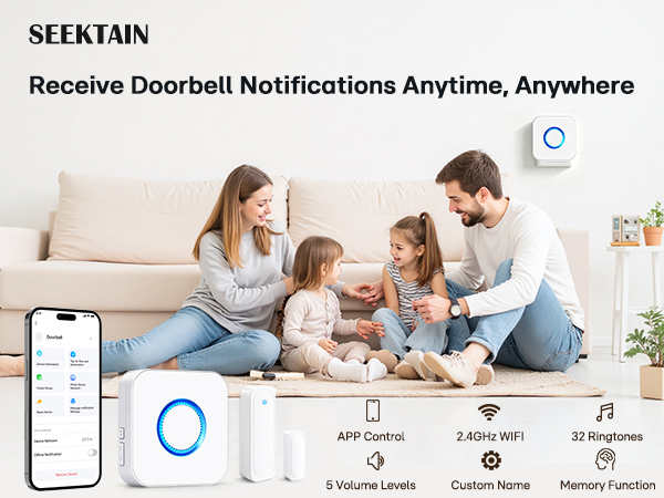 Smart Wireless Doorbell Sensor