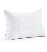 MIULEE Cooling Adjustable Bed Pillow, Standard Size Down Alternative Pillow | Bed Pillows for Bac...