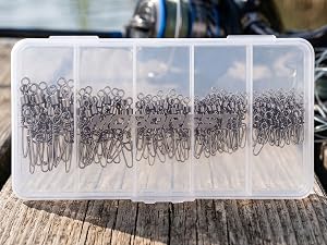 110Pcs Stainless Steel Fishing Power Speed Clips