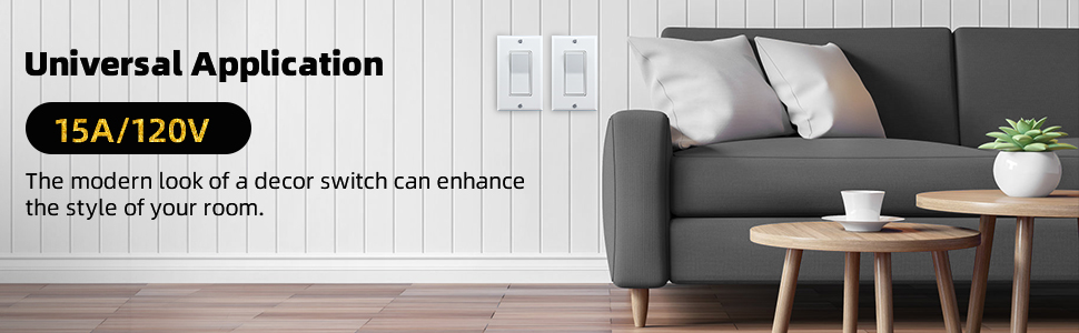 1 way light switch