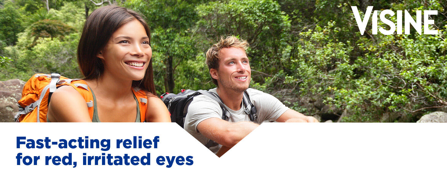 Visine Red Eye Hydrating Comfort, Lubricant, Redness Reliever Eye Drops, eye drop, redness relief