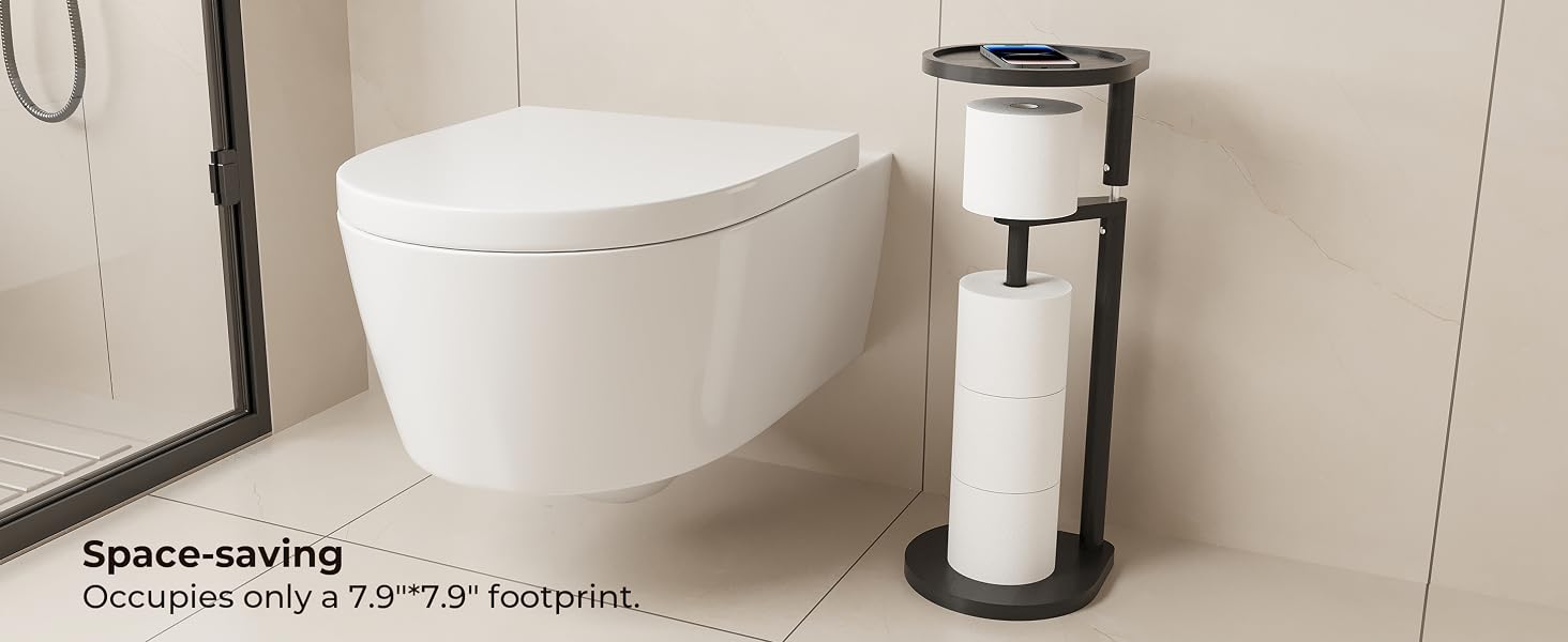 Free Standing Toilet Paper Holder