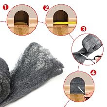 Coarse Wire Wool Hardware Cloth DIY Kit