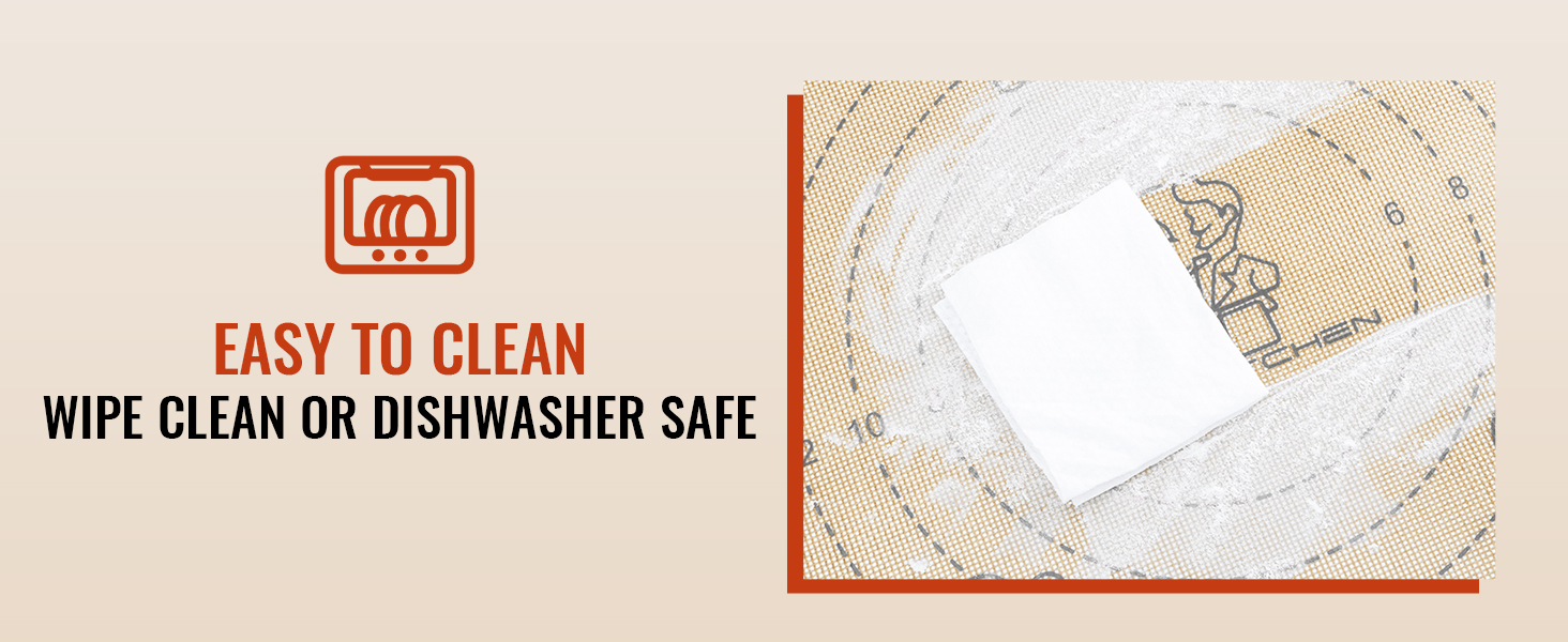 silicone baking mats with measurement