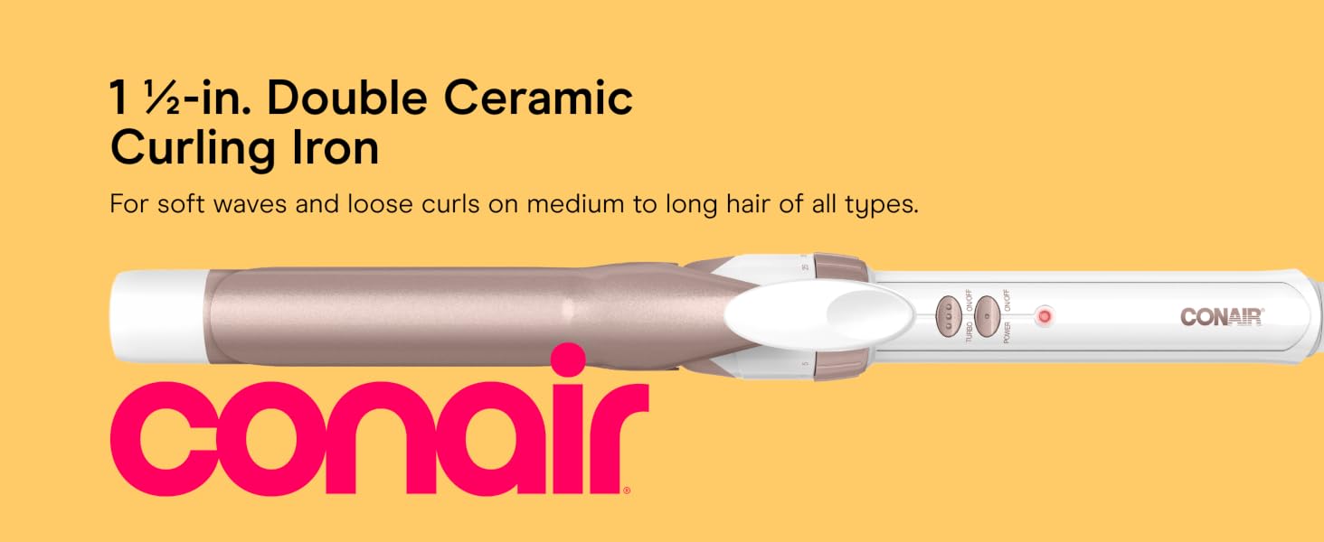 1 ½-in. Double Ceramic?Curling Iron
