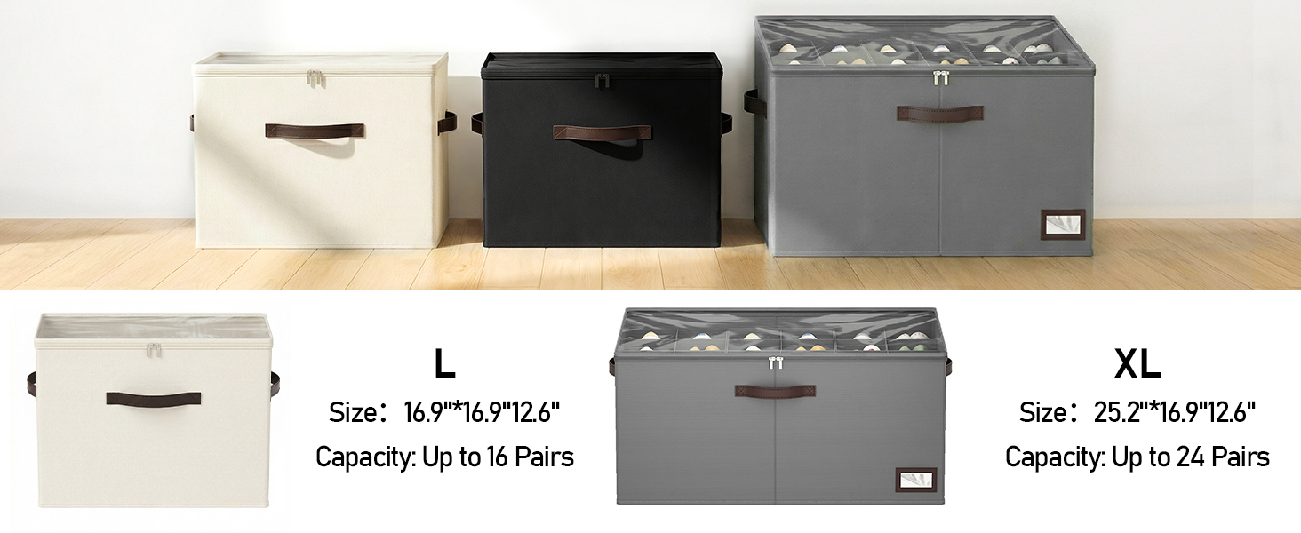 shoe storage organizers