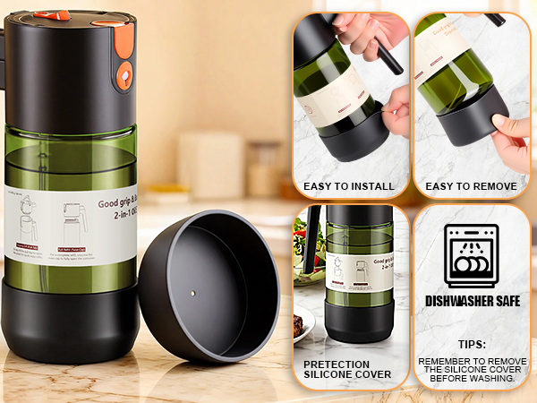 Light-blocking oil bottle