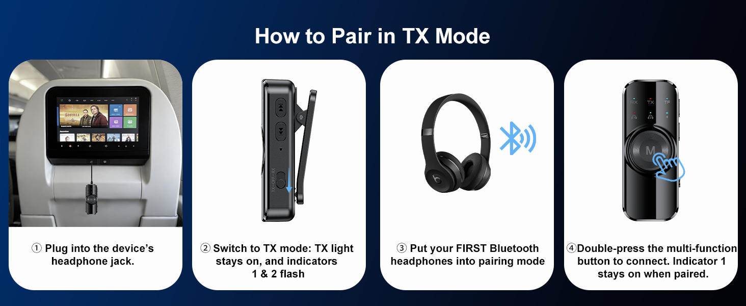 airplane headphone adapter
