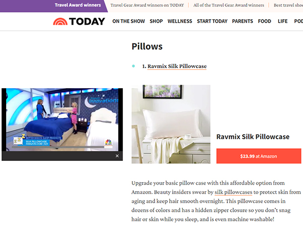 silk pillowcases