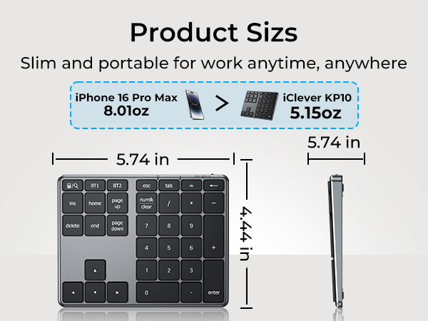 Bluetooth Number Pad
