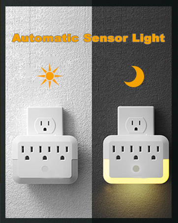 plug in night lights for wall socket