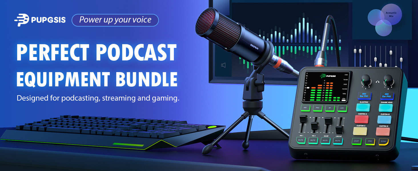 podcast equiment bundle