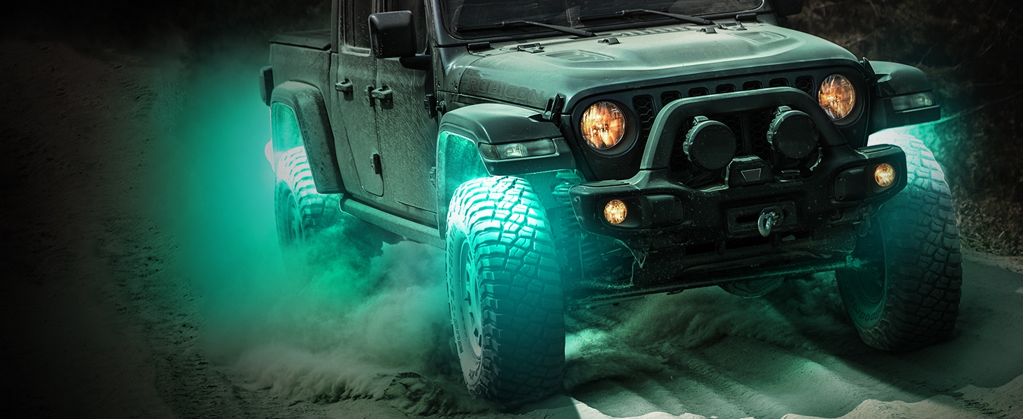 Rock Lights for Trucks Jeeps ATV UTV Off road