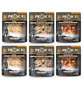 Peak Refuel Mendes Signature Variety 6-Pack | Premium Freeze-Dried Variety Meals | Hunting, Survi...