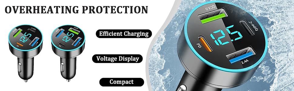 4-in-1 Fast Car Charger