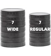 Bedgeta 14 Pack Black Plastic Mason Jar Lids with Silicone Rings, 7 Wide Mouth & 7 Regular Mouth ...
