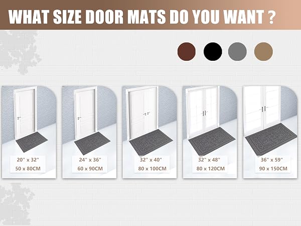 grey doorway rugs