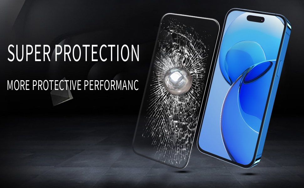 iPhone 16 Pro Max Tempered Glass Screen Protector