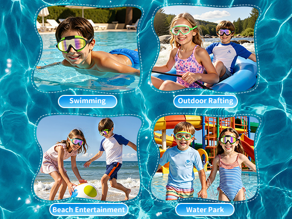 kids swim goggles for 4-15