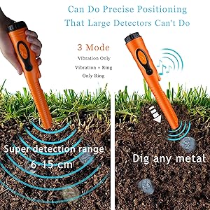 metal detector pinpointer