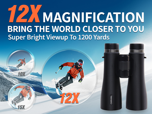 12x binoculars for adults