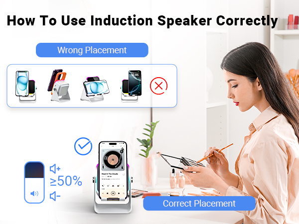 unique gifts for him cool gifts for 20 year old male induction speaker induction speaker for iphone