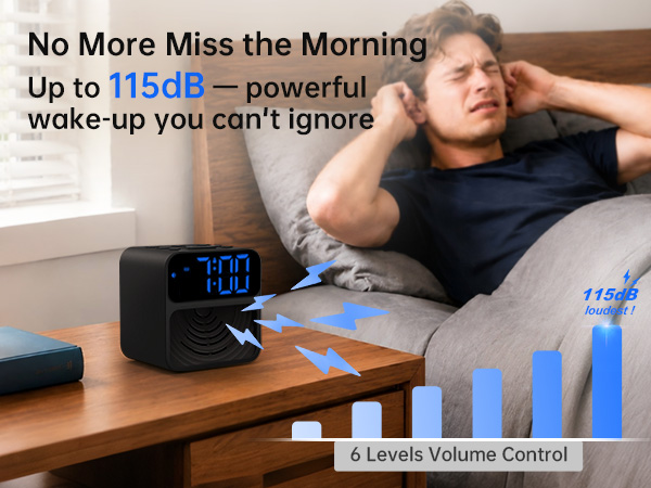loud alarm clock