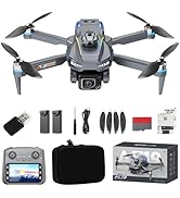 Foldable Drone with 4.3 Inch Screen Controller, Brushless Motor, 5-Way Infrared Obstacle Avoidanc...