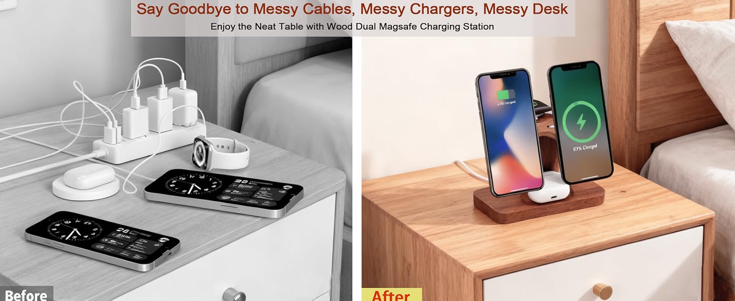 iphone wireless charger fast charging