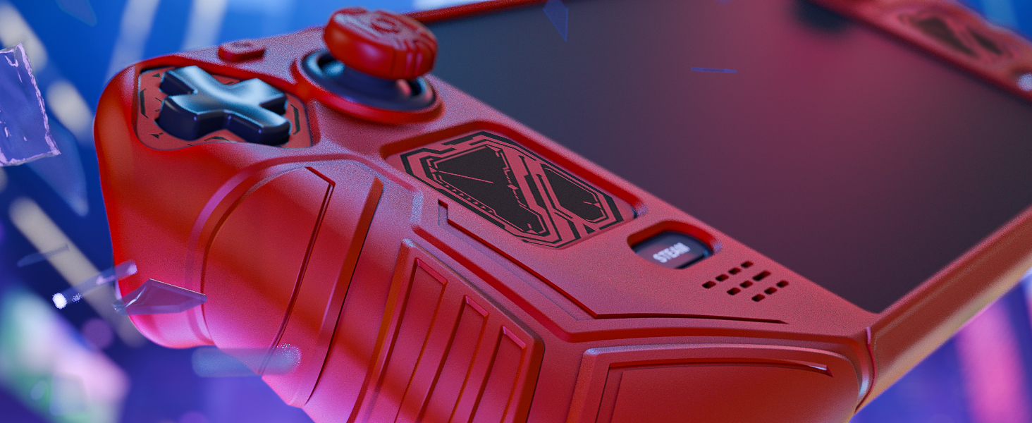 PlayVital Mecha Protective Case for Steam Deck
