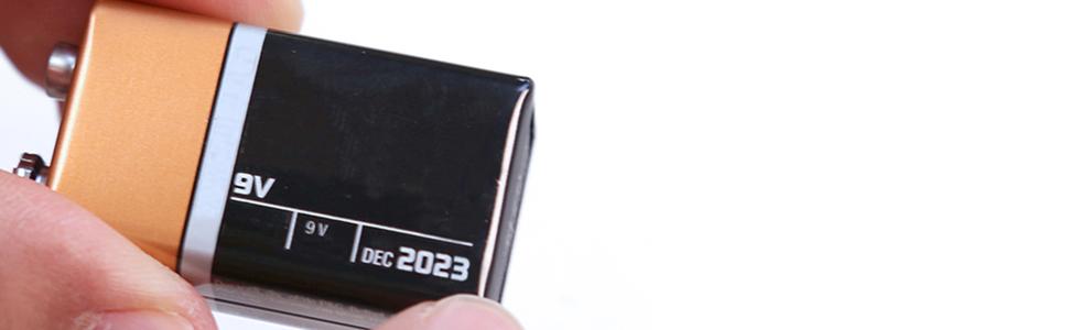 zircon, inside use, 9V battery, alkaline, 9volt, new battery, indoor, volt, extended expiration