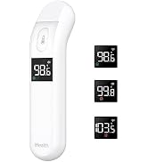 Thermometer for Adults by iHealth, Infrared Forehead Thermometer for Adults and Kids, Touchless D...