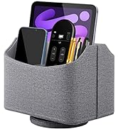 XNONE Remote Control Holder,Leather Spinning Remotes Caddy Organizer for TV Accessories/Controlle...