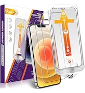avakot-2 Pack Screen Protector for iPhone 12/iPhone 12 Pro 6.1 inch, Tempered Glass Film for iPho...