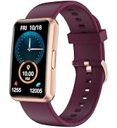 HUAKUA Fitness Tracker No Bluetooth No APP No Phone Needed, Fitness Watch for Men Women Parents I...