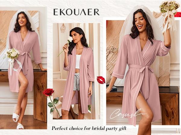 Lightweight Knee Length Robe