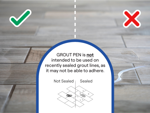 grout pen grout paint pen white tile grout rainbow wont stick washes off sealed unsealed grout